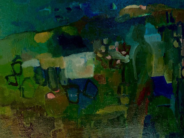 Painting — Don't Let the Teardrops Rust Your Shining Heart